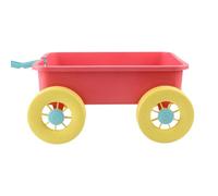 Rangage de la poussette | Voiture à dessin robuste avec accessoires | Jouets de plage, ensemble d'aventure de sable, portable, couleur vive, plaisir en plein air, activité de jardin, voyage en mer, ro
