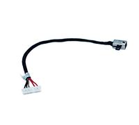 Rangale Prise de courant AC DC Jack de remplacement avec harnais de câble compatible pour ordinateur portable Dell Latitude 3490 3590 E3490 E3590 Série 0228R6 228R6
