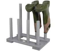 Range-botte gris en pin pour 4 paires de bottes Esschert Design CF48G