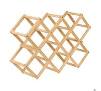 Porte-Bouteilles Pliant "Bambou" 55cm Naturel