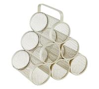 Range-Bouteilles Design "Mayaj" 30cm Beige
