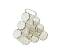 Range-Bouteilles Design "Mayaj" 30cm Beige