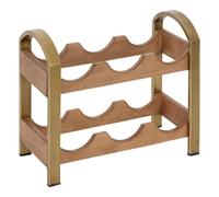 Range-Bouteilles en Bois "Jodie" 35cm Marron