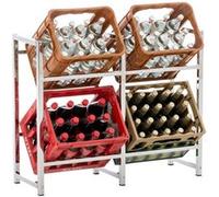 Range bouteilles Lennert - Taille L - Couleur Chrome Inox G