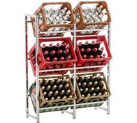 Range bouteilles Lennert - Taille XL - Couleur Chrome Inox