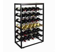 Range-bouteilles vin 30 bouteilles - porte/support présentoir