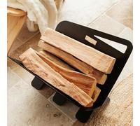 Range-bûches pliable Le Marquier Moderne - Noir