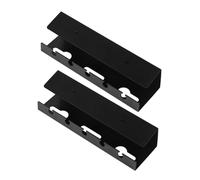 Range-câbles de Bureau Noir Ps, Support sous Bureau sans Perçage, 2 Pièces