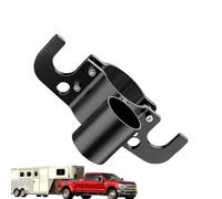 Range-chaînes de remorquage pour remorque,Support de faisceau en aluminium renforcé - Range-chaîne de remorquage pour camping-car avec porte-prise 7voies - Pour camping-car, dépanneuse, vérin de flèch