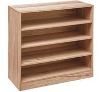 5Five Range Chaussures 4 Cases Bois Naturel