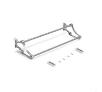 Range-chaussures - Emuca - Self - Aluminium peint - Acier - Plastique gris métallisé