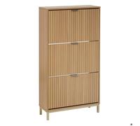 5five Range-chaussures Tasso 3 portes 18 paires Beige G