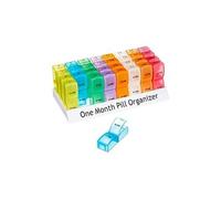 Aidapt - range-comprimés, pilulier mensuel et coloré vm931c medical