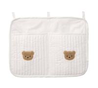 Range-Couche Pour Lit Bébé Organiseur Suspendu Pour Accessoires De Berceau | Pochette De Rangement Pour Lit Bavoirs Range-Couches, Sac Suspendu Chambre Enfant, Lit, Berceau, Change