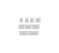 Emuca Range-couvert pour tiroir Concept-Vertex plastique gris 600 mm