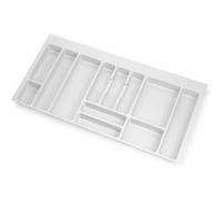 Emuca Range-couvert pour tiroir Concept-Vertex plastique blanc 1000 mm