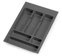 Range-couvert pour tiroir Concept-Vertex - plastique - gris - 400 mm EMUCA