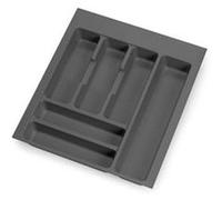 Range-couvert pour tiroir Concept-Vertex - plastique - gris anthracite - 450 mm EMUCA