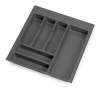 Range-couvert pour tiroir Concept-Vertex - plastique - gris - 500 mm EMUCA