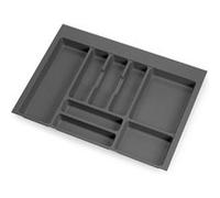 Range-couvert pour tiroir Concept-Vertex - plastique - gris - 700 mm EMUCA