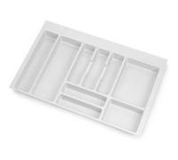 Emuca Range-couverts pour tiroir Concept-Vertex plastique blanc 800 mm