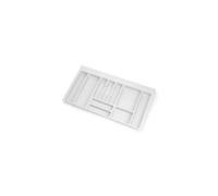 Range-couvert Optima Vertex/Concept 500mm (Panneau 16mm), Module 900 mm, Plastique blanc