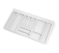Emuca Range-couvert Optima Vertex/Concept 500 mm Panneau 16 mm Module 900 mm Plastique blanc