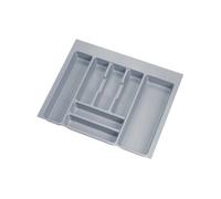 Emuca Range-couvert Optima Universal 600 mm Plastique gris recoupable