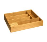 Range-Couverts 5 Compartiments "Tidy Smart" 38cm Naturel