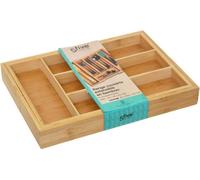Range-couverts 5five Simply Smart Marron naturel Bois Bambou 34 x 25 x 4,5 cm