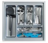 Range couverts argenté OrgaTray 440-argent-l801-900 mm HETTICH