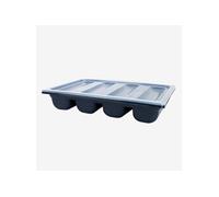Range couverts avec couvercle GN 1/1