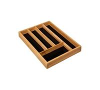 Range-Couverts "Blackbamboo" 34cm Naturel & Noir