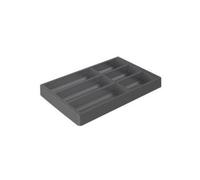 Range-couverts OrgaTray 470 pour tiroir ArciTech-anthracite HETTICH