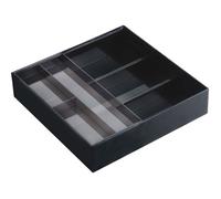 Range couverts - Tower - Extensible - Noir - ABS - Résine