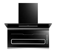 Range Hood 7-Shaped Side Suction Home Kitchen Automatic Cleaning Range Hood Side Suction Large Suction