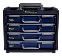 Range outil RAACO de grand volume - Avec roulette - 760232 Noir G