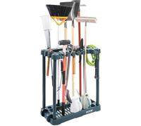 Range Outils de Jardin VEVOR 75x35x82cm pour Rangement Organisationd'Abri Extérieur des Outils Râteaux Balais Pelles à Long Manche