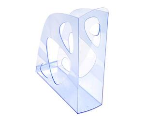 Range-revues Ecomag Exacompta couleur dos de 7,7 cm - bleu glacé