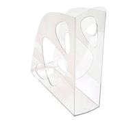 Range-revues Ecomag Exacompta couleur dos de 7,7 cm - cristal