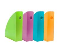Range-revues Exacompta Mag-cube gamme POP'N CO dos 8,2 cm couleurs assorties vives