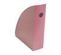 Range-revues rose Exacompta Mag-Cube dos de 8,2 cm gamme Skandi