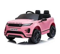 Range Rover Evoque 12v - Rose- Voiture électrique pour Enfants avec Batterie 12v, télécommande pour Parent, lumière et Sons