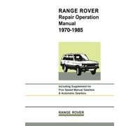 Range Rover Repair Operation Manual 1970-1985: AKM3630
