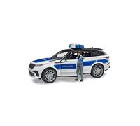 bruder Véhicule de police Range Rover Velar avec agent de police, lumières et sons, Modèle réduit de voiture