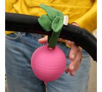 Oli & Carol – Boîte à sucette Ramona the Radish – Caoutchouc naturel – Cadeau pour parents et bébés