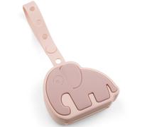 Range sucette en silicone elphee rose
