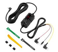 Range Tour Kit de câbles pour caméra embarquée ACC 5 V 3 A avec LED et | Protection basse tension réglable : 4 tensions préréglées (OFF/11,8 V/12 V/12,4 V)