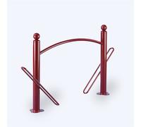 Range vélos Carthagène zingué modèle barrière - MOTTEZ - B206C