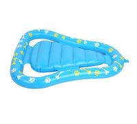 Rangée flottante pour animaux de compagnie en PVC épais, flotteur d'été pour piscine pour chiens, radeau gonflable pour animaux de compagnie, outils amusants durables, sûrs et